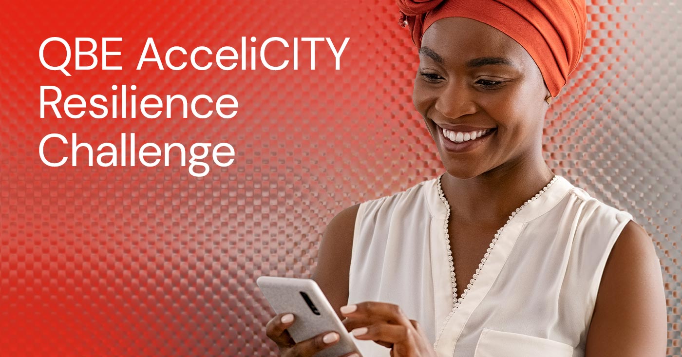 The 2024 QBE AcceliCITY Resilience Challenge 'Humanitarian Track' is live.
