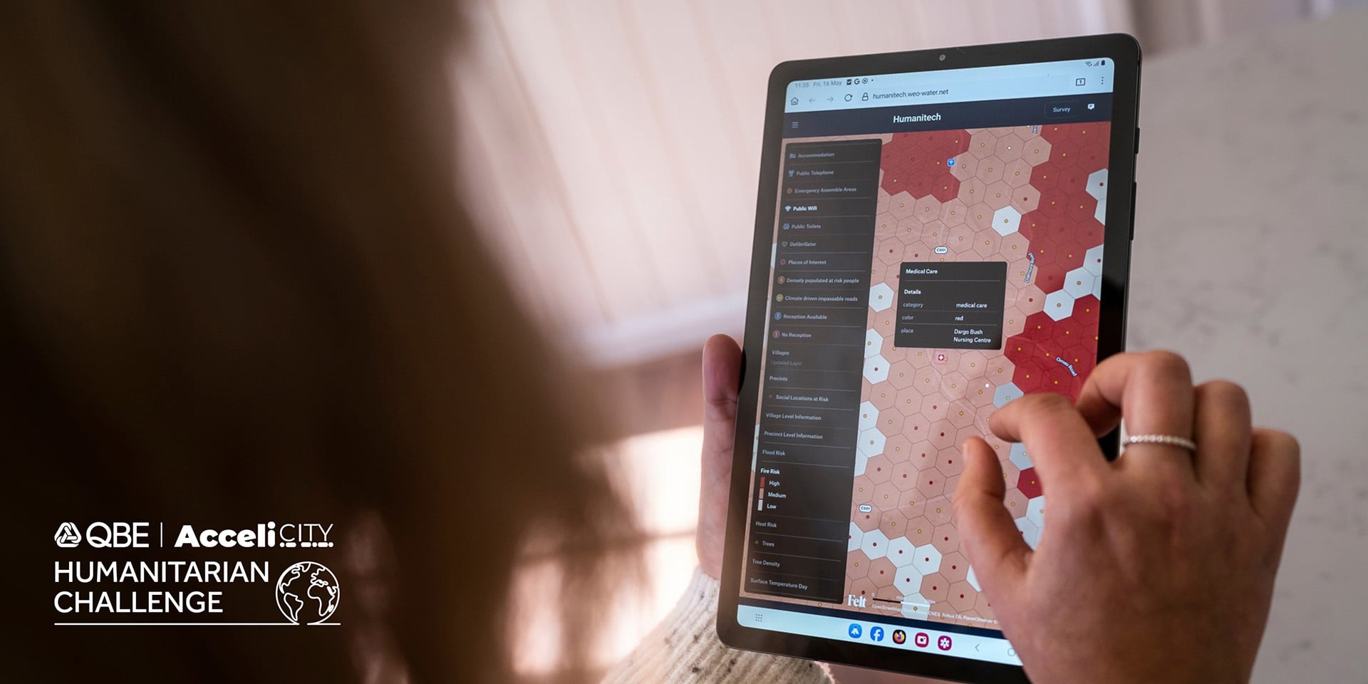 Applications open for the 2027 QBE AcceliCITY Humanitarian Challenge